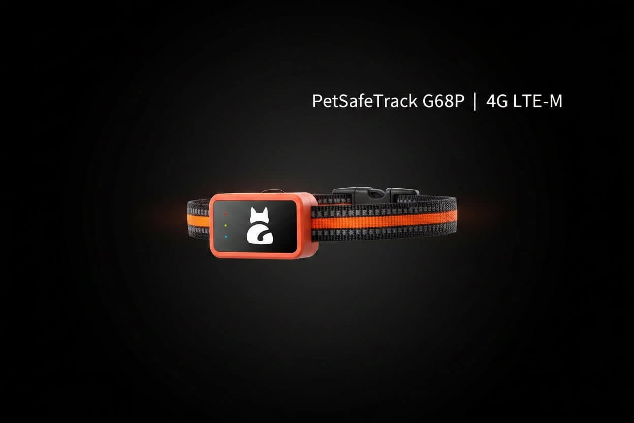 PetSafeTrack G68P | Premium 4G LTE Pet Tracker - PetSafeTracker
